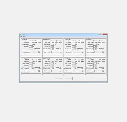 Stimulator Package for Constant Current Electrical Field Stimuluation - 8 Channel